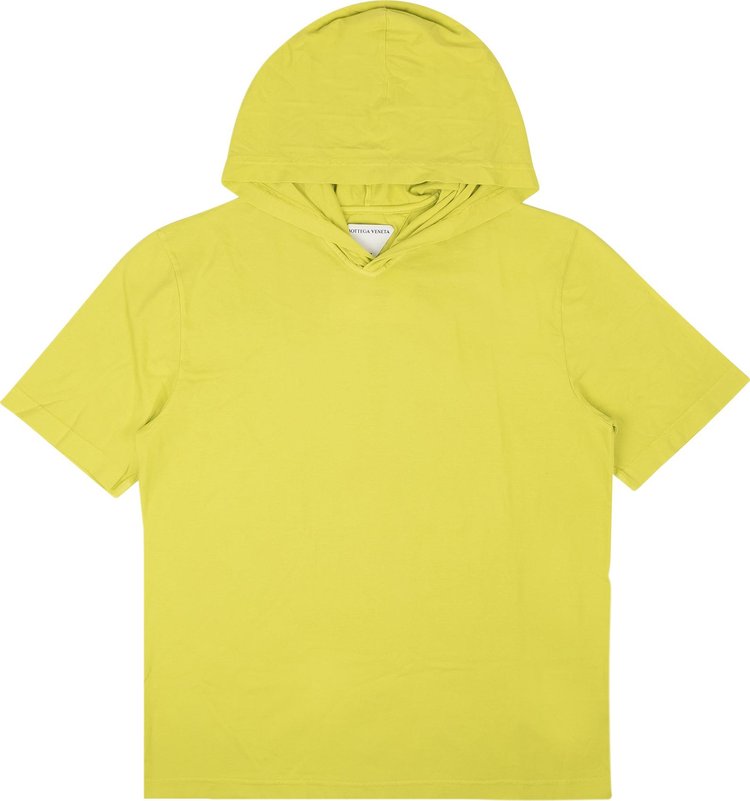 Bottega Veneta Hooded Short-Sleeve T-Shirt 'Lemon'