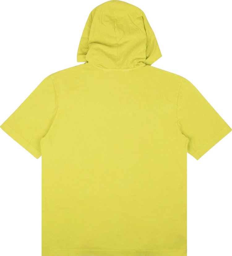 Bottega Veneta Hooded Short Sleeve T Shirt Lemon