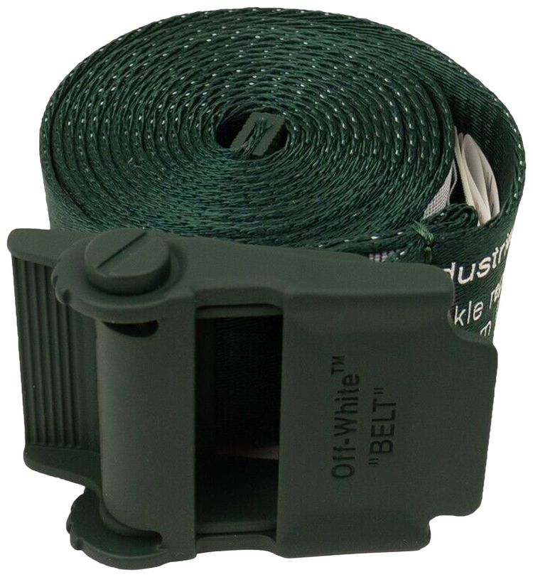Off White 20 Industrual Belt Green