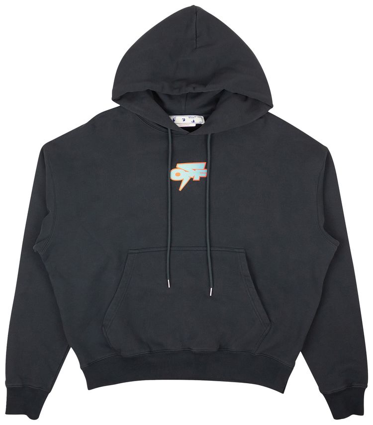 Buy OffWhite Degrade Thunder Skate Hoodie 'Grey
