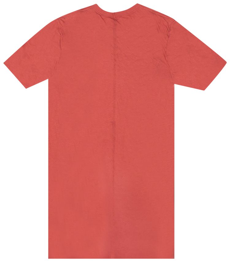 Rick Owens Short Sleeve Double T Shirt Carnelian Red