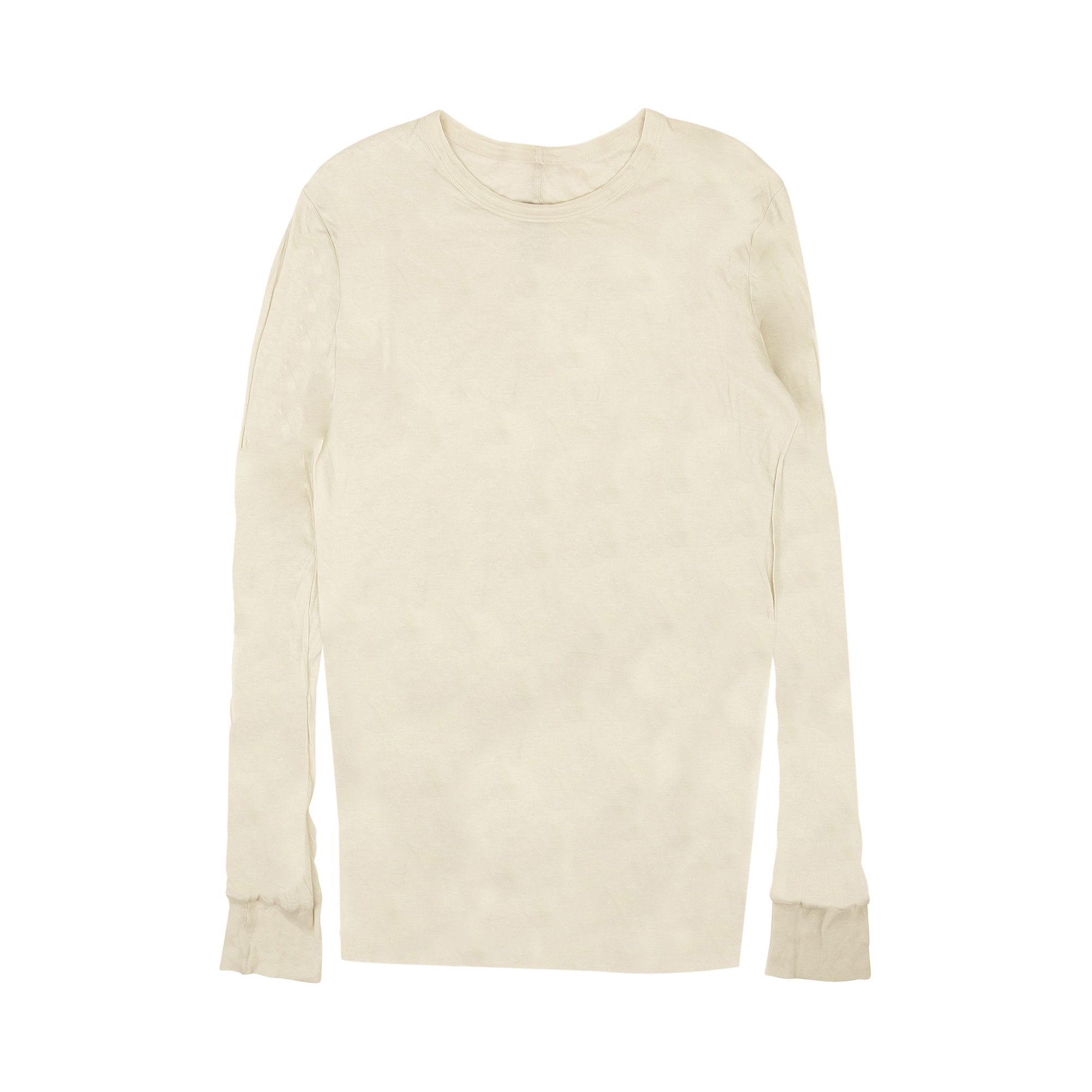 (正規店出品)RICK OWENS DOUBLE LAYERED LONG SLEEVE T-SHIRT Double Layer Longsleeve T-Shirt in Black – SVRN