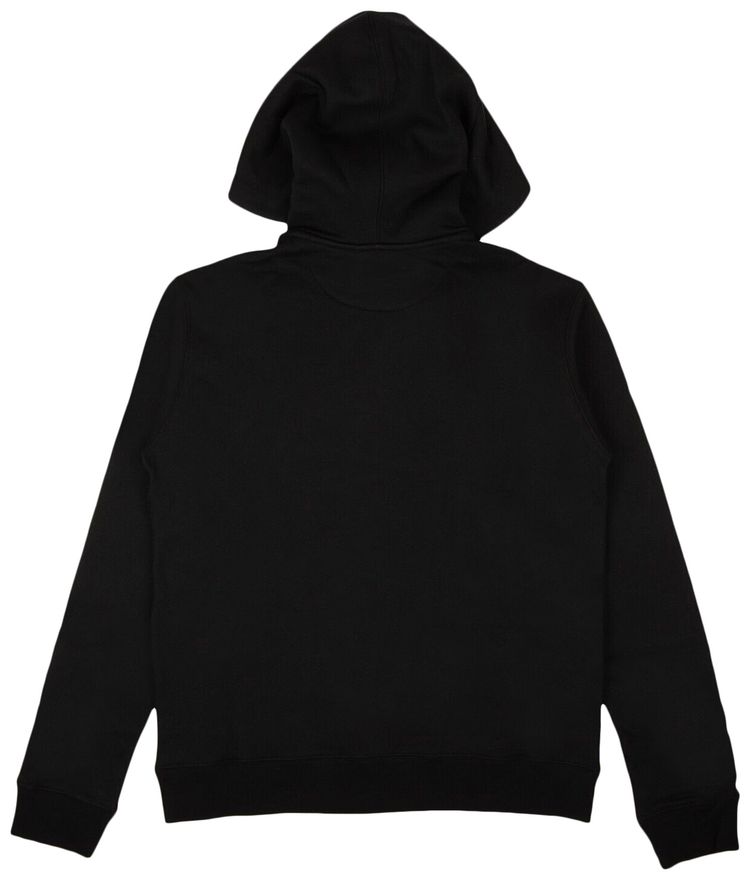Valentino Logo Pullover Hoodie Sweatshirt Black