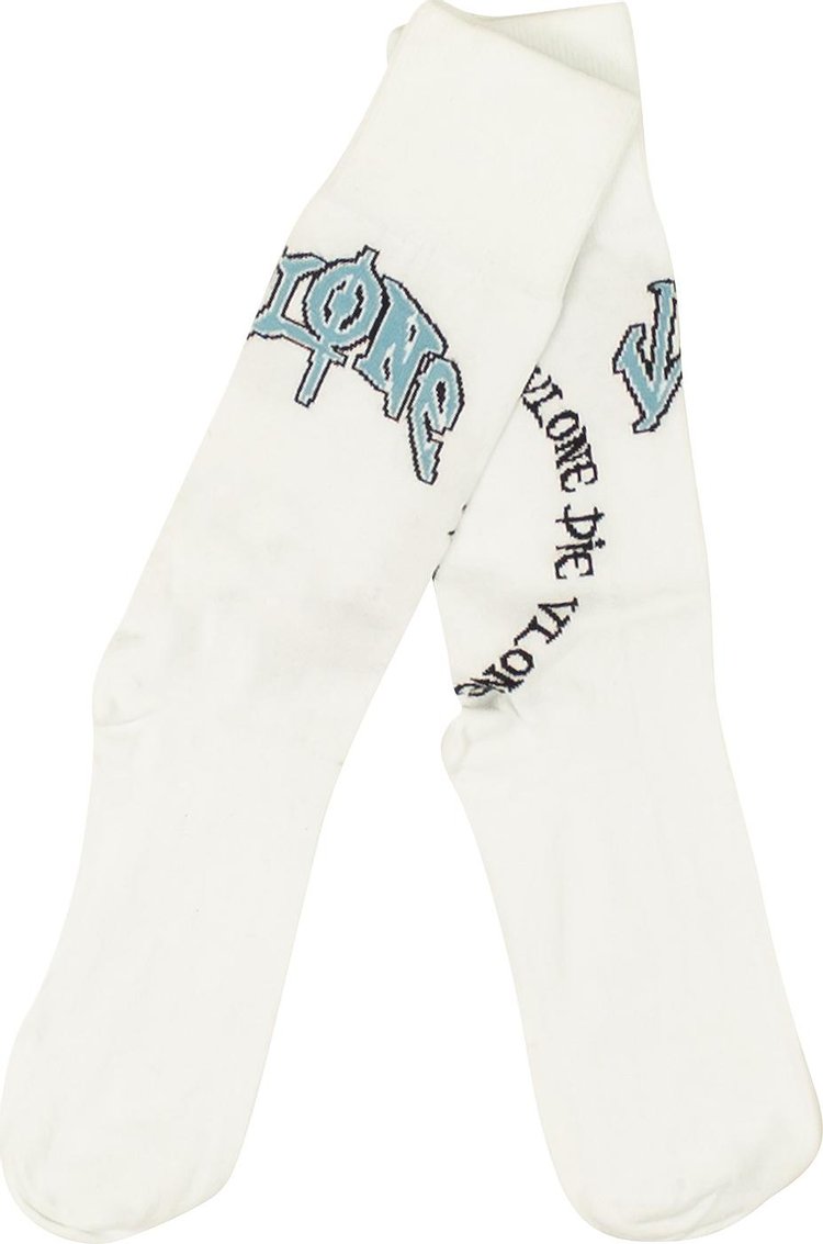 Vlone Logo Socks 'White'