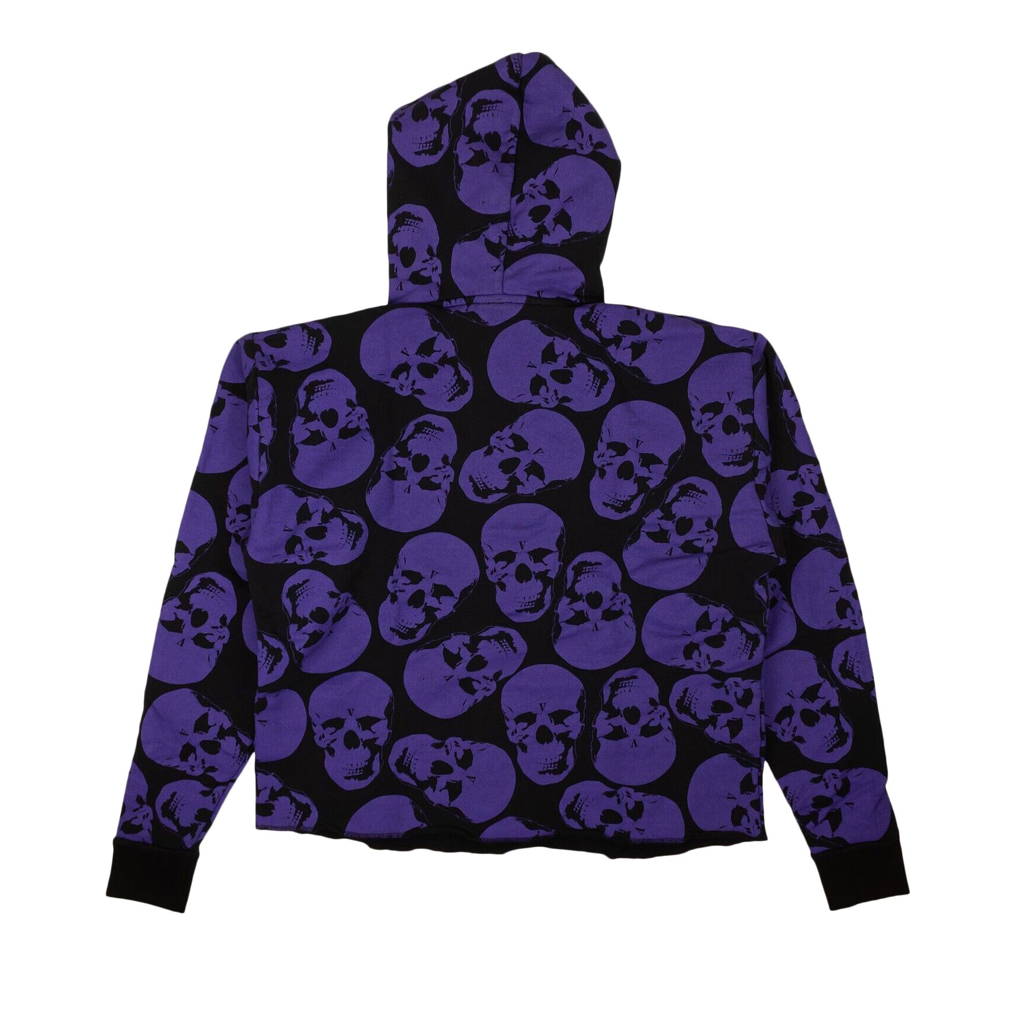 Vlone purple skull hoodie on sale