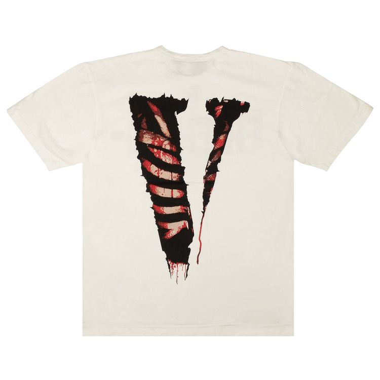 Vlone Keep Enemies Close Short Sleeve T Shirt White