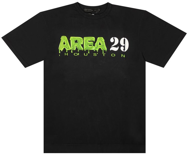 Vlone Area 29 Short Sleeve T Shirt Black