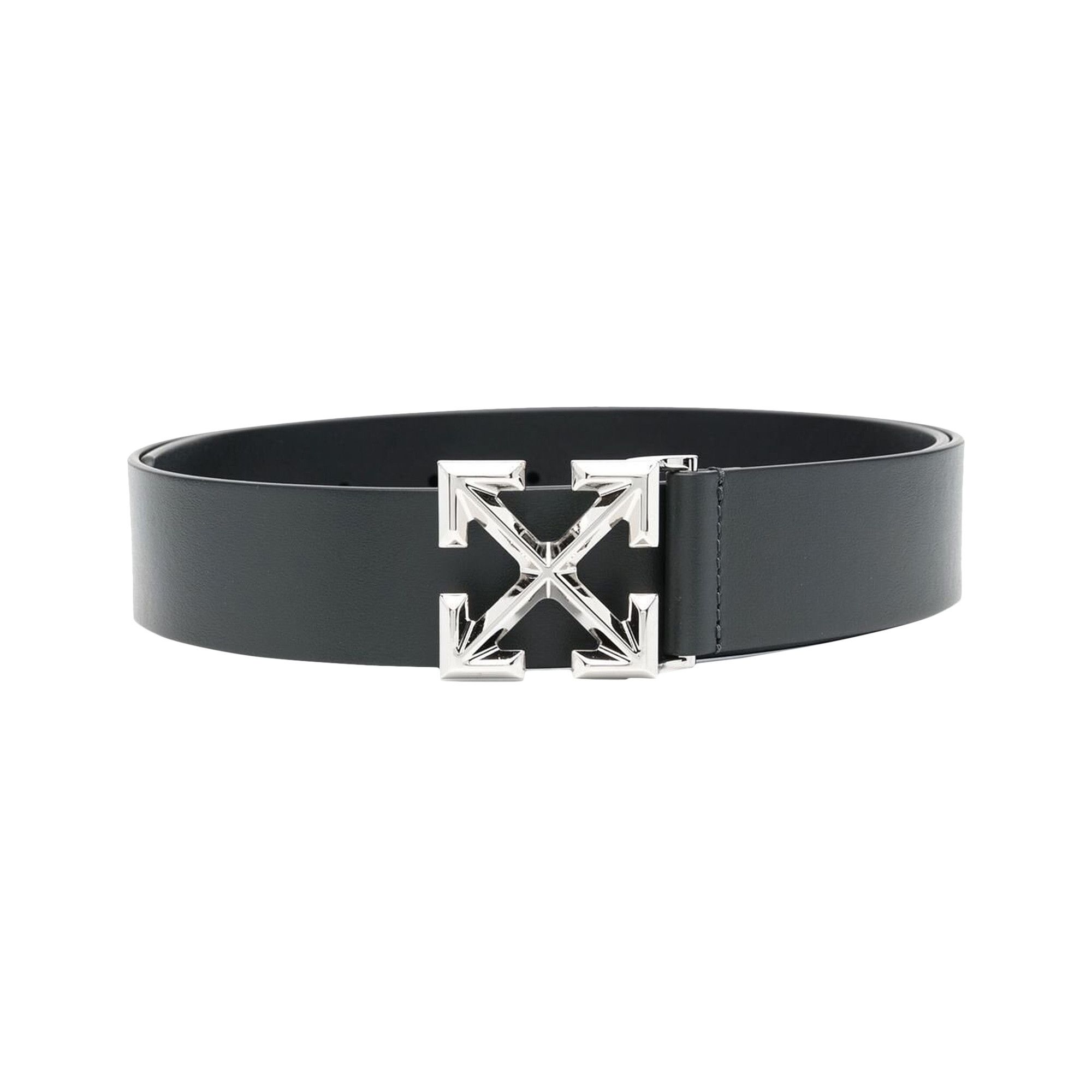 off white arrow leather belt