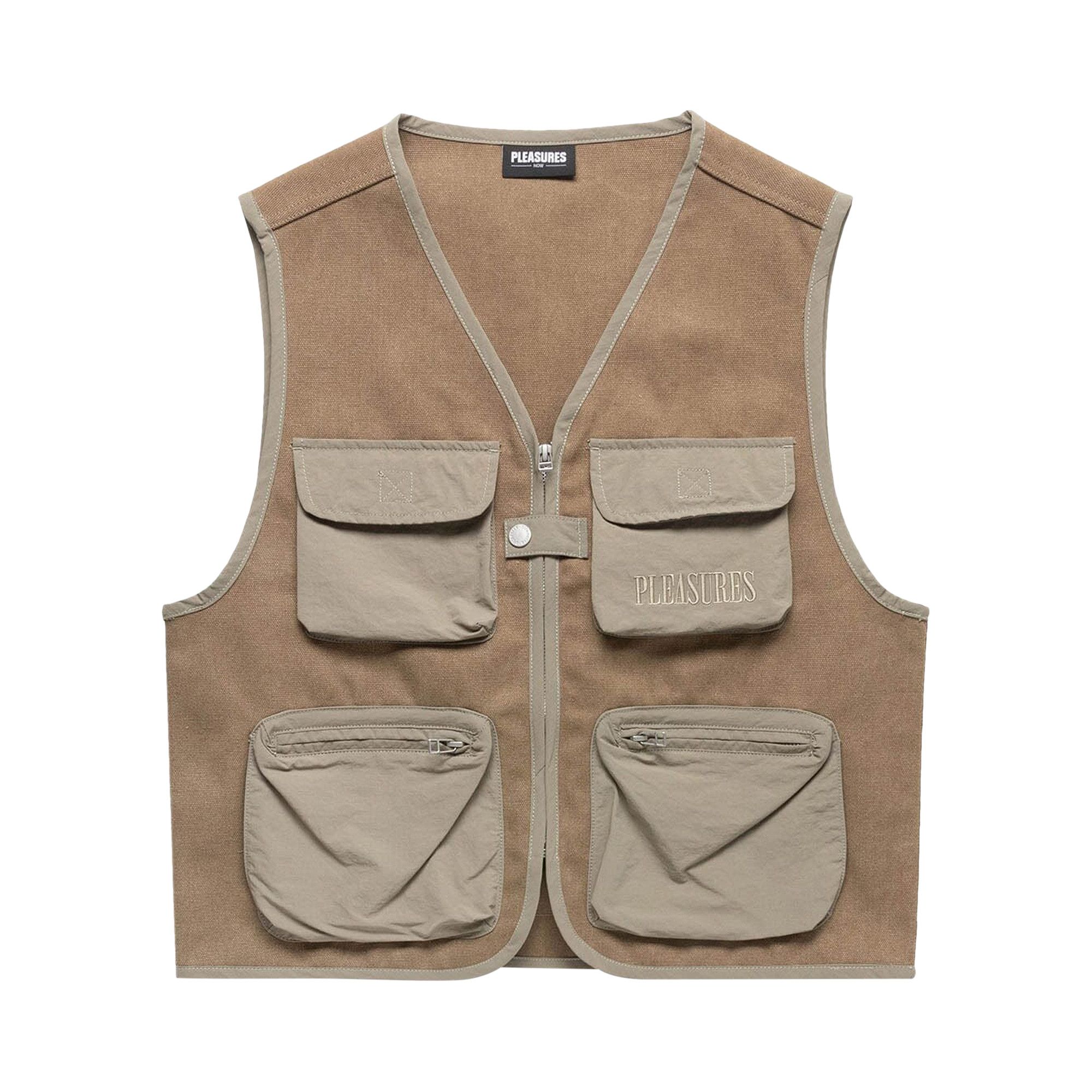 Size xl Pleasures Beagle Hunting Vest Khaki