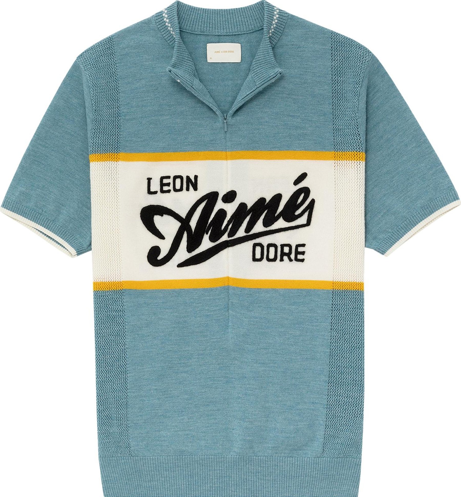 Buy Aimé Leon Dore Knit Cycling Jersey 'Tourmaline' SS23KS036 TOUR GOAT