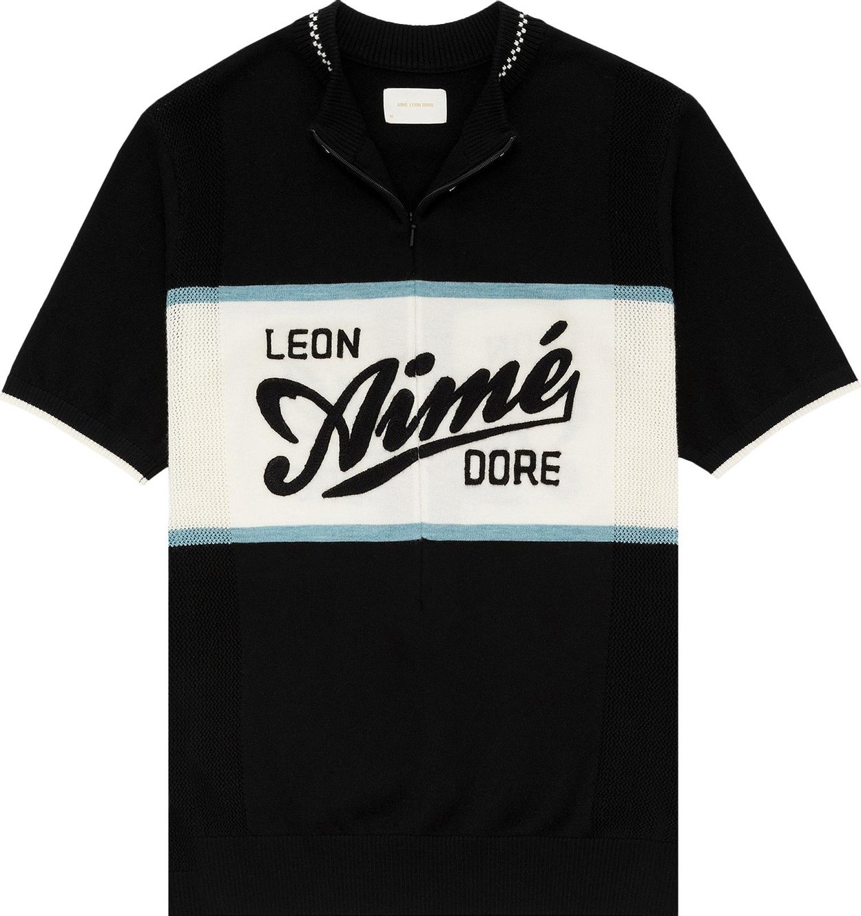 Buy Aimé Leon Dore Knit Cycling Jersey 'Jet Black' SS23KS036 JET GOAT