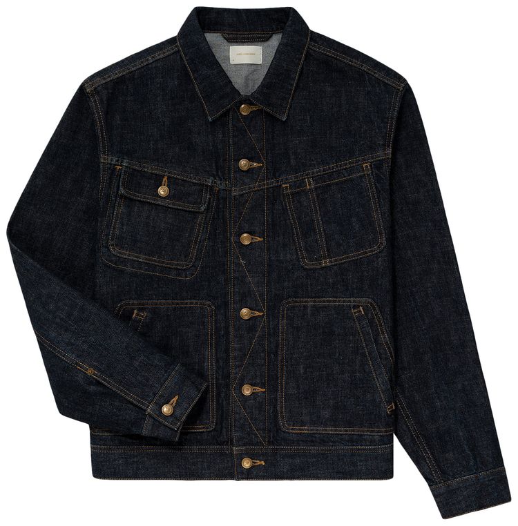Aime Leon Dore Japanese Selvedge Denim Jacket Rinse Wash