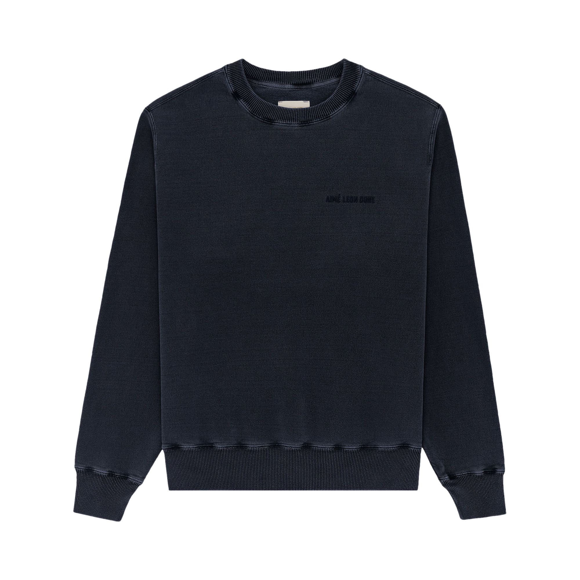 Buy Aimé Leon Dore Garment Dyed Uniform Crewneck Sweatshirt 'Indigo' -  SS23CS004 INDI | GOAT