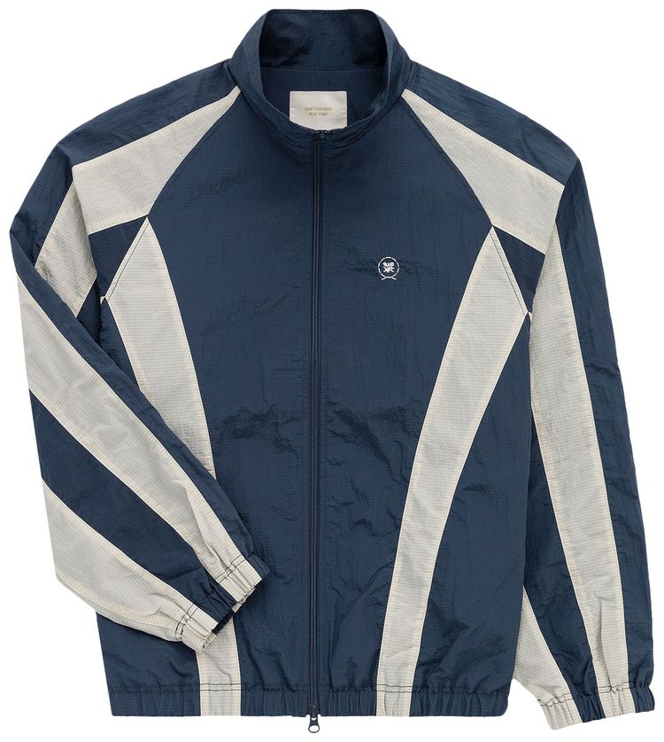 Aime Leon Dore Crest Track Jacket Moonlit Ocean