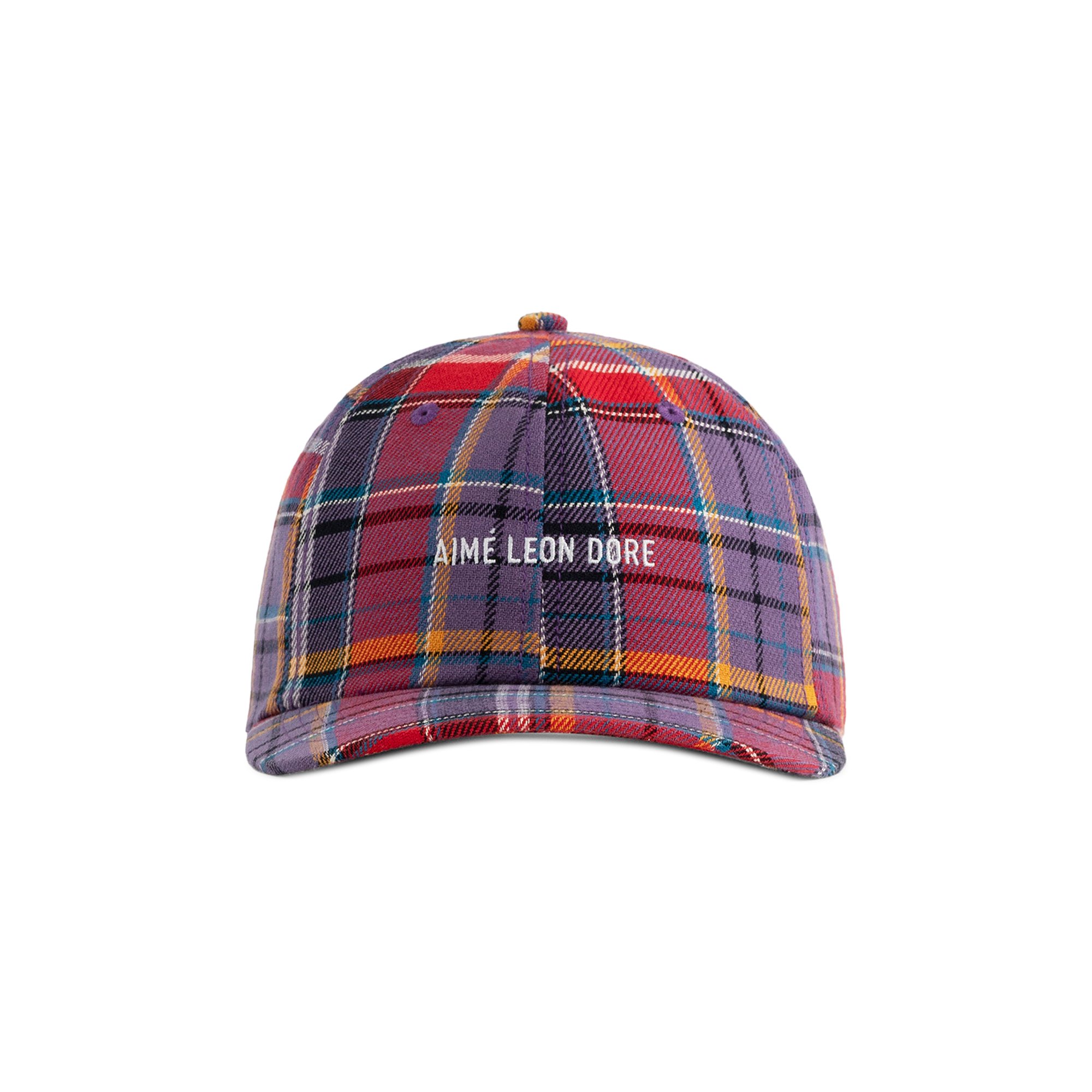 Buy Aimé Leon Dore Plaid Logo Hat 'Purple Plaid' - SS23AH012 PURP