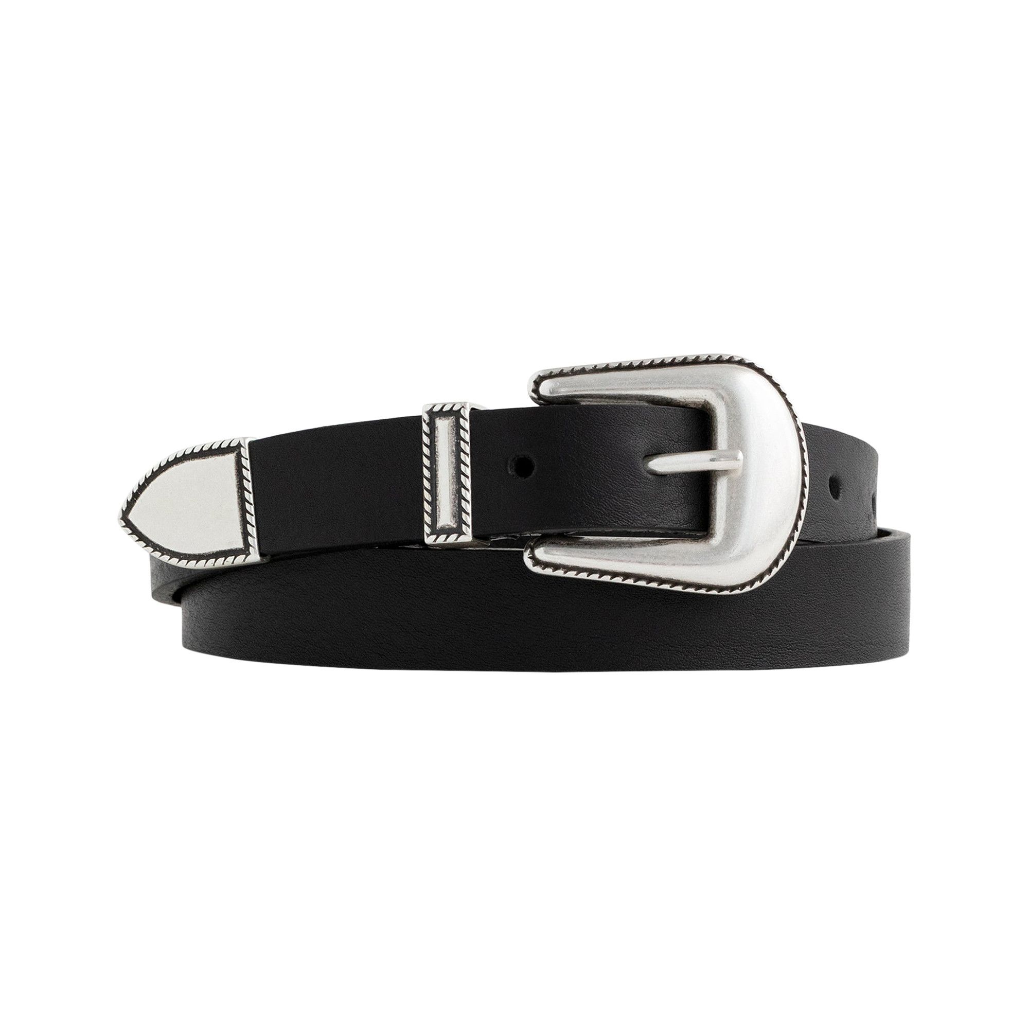 Buy Aimé Leon Dore Western Leather Belt 'Black' - SS23AT020 Buy Aimé Leon Dore Western Leather Belt 'Black' - SS23AT020