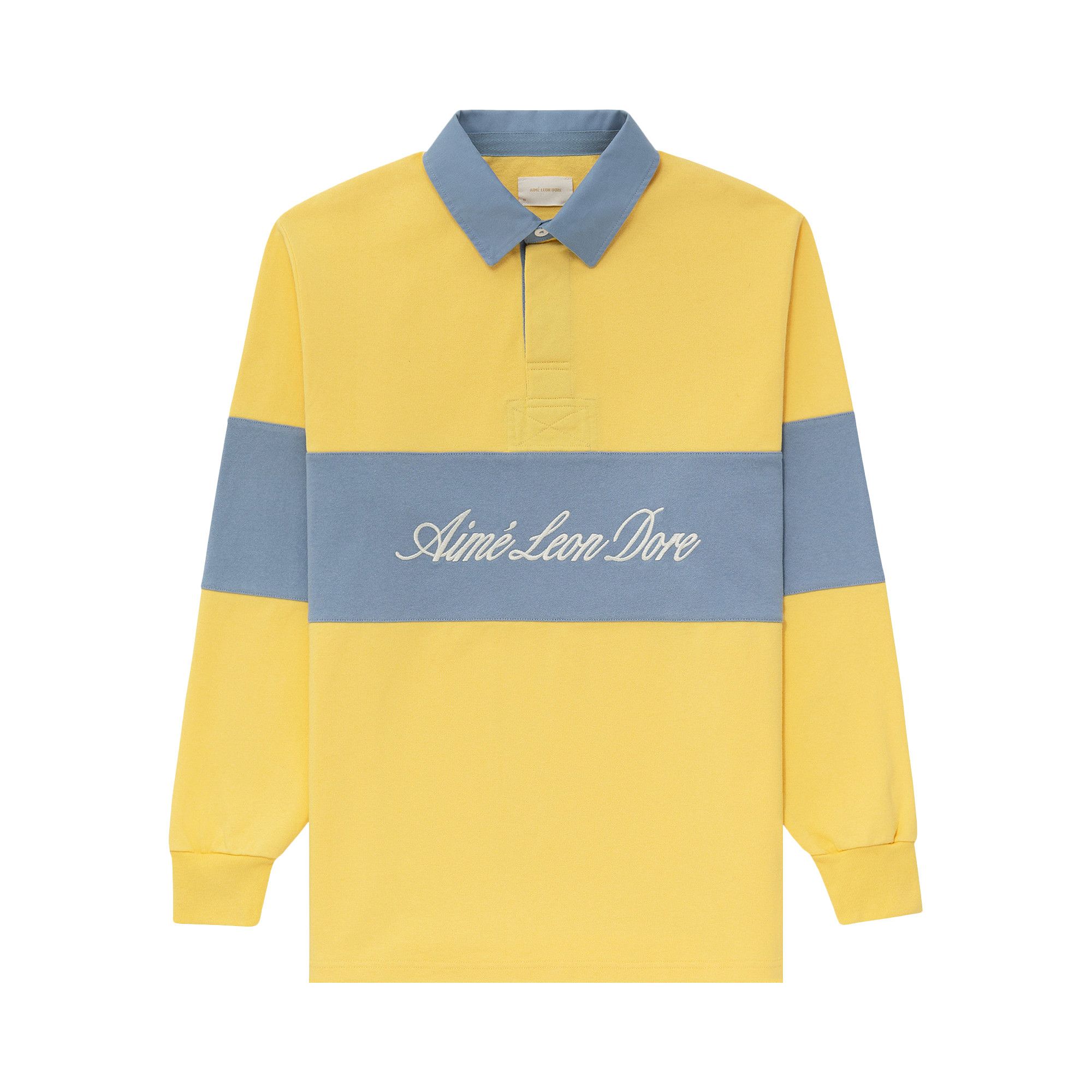 Buy Aimé Leon Dore Script Paneled Rugby 'Snap Dragon' - SS23CT025