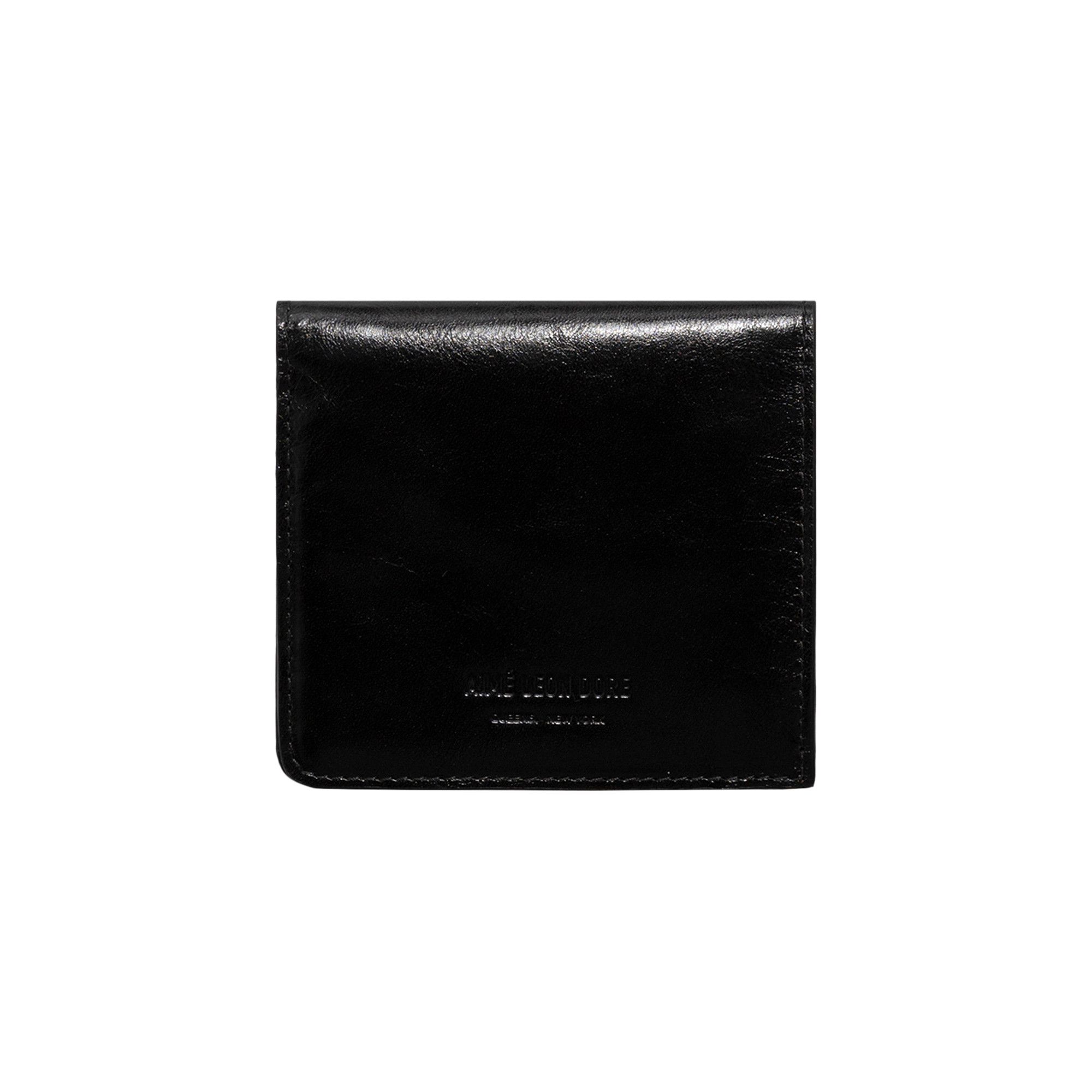 Buy Aimé Leon Dore Debossed Logo Bi-Fold Wallet 'Nero' - SS23AL012