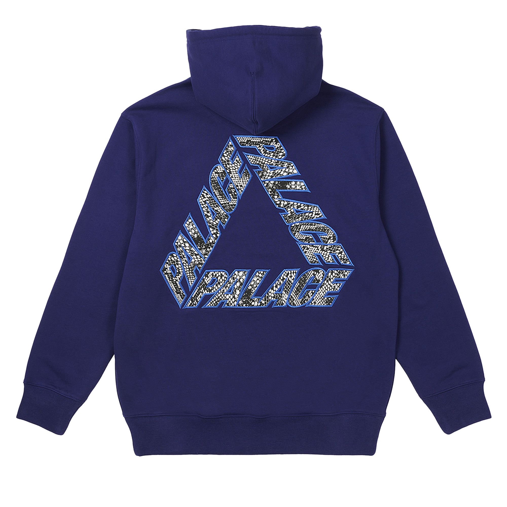 Buy Palace P-3 Snake Appliqué Hood 'Navy' - P22CS177 | GOAT