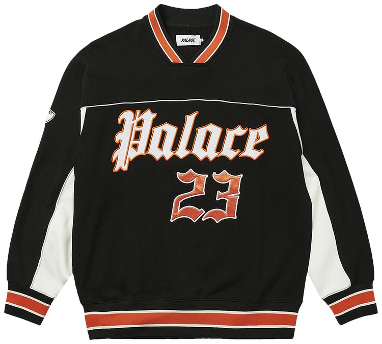 Palace Believe Crew Black