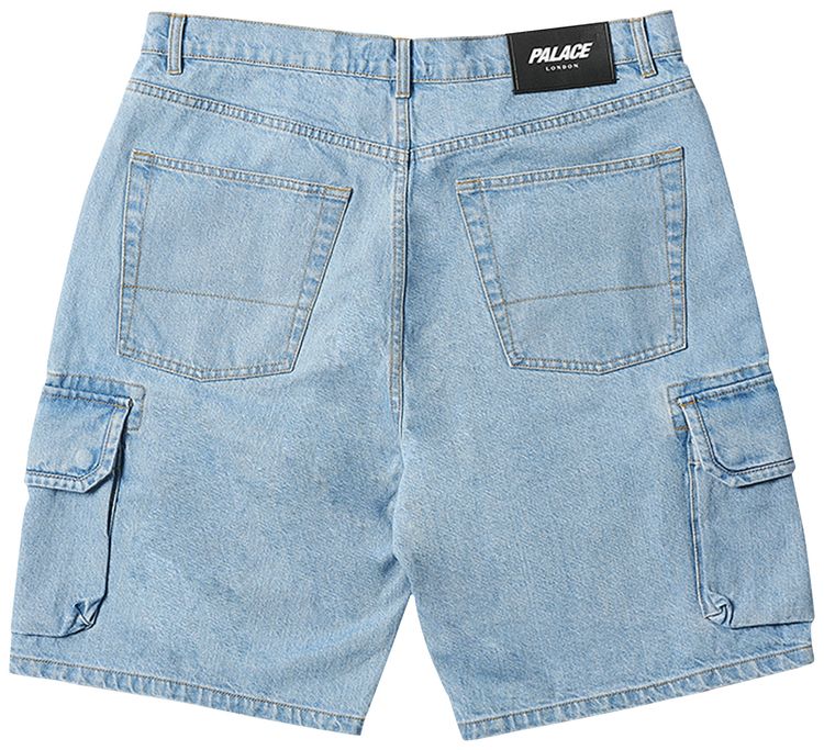 Palace Baggy Cargo Shorts Denim