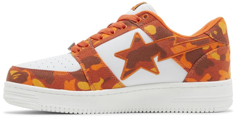 Heron Preston x Bapesta ABC Camo   Orange