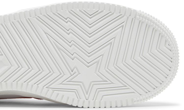 Heron Preston x Bapesta ABC Camo   Orange