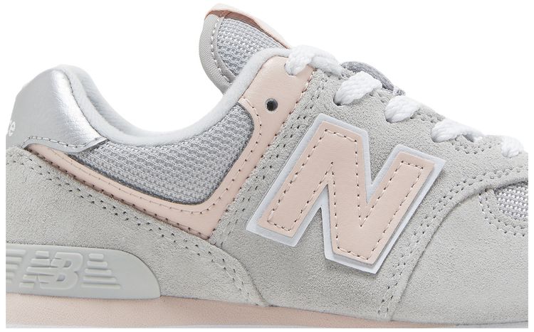 New Balance 574 Little Kid Core Pack   Rain Cloud Pink Haze