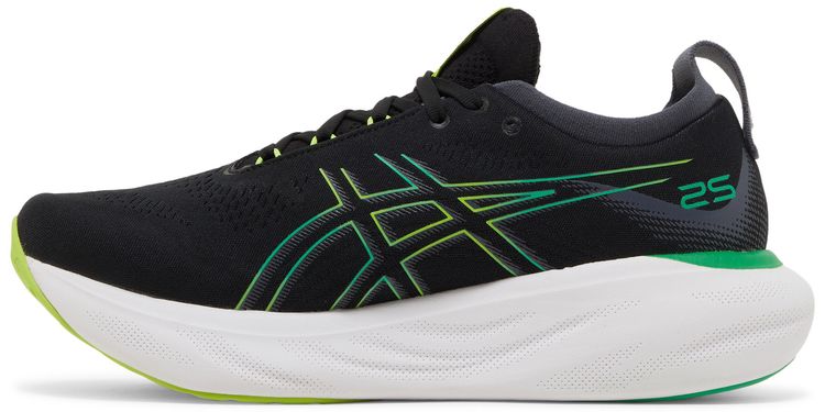 Asics Gel Nimbus 25 Black Lime Zest