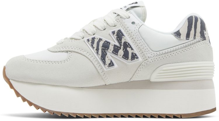 New Balance Wmns 574 Sea Salt Animal Print