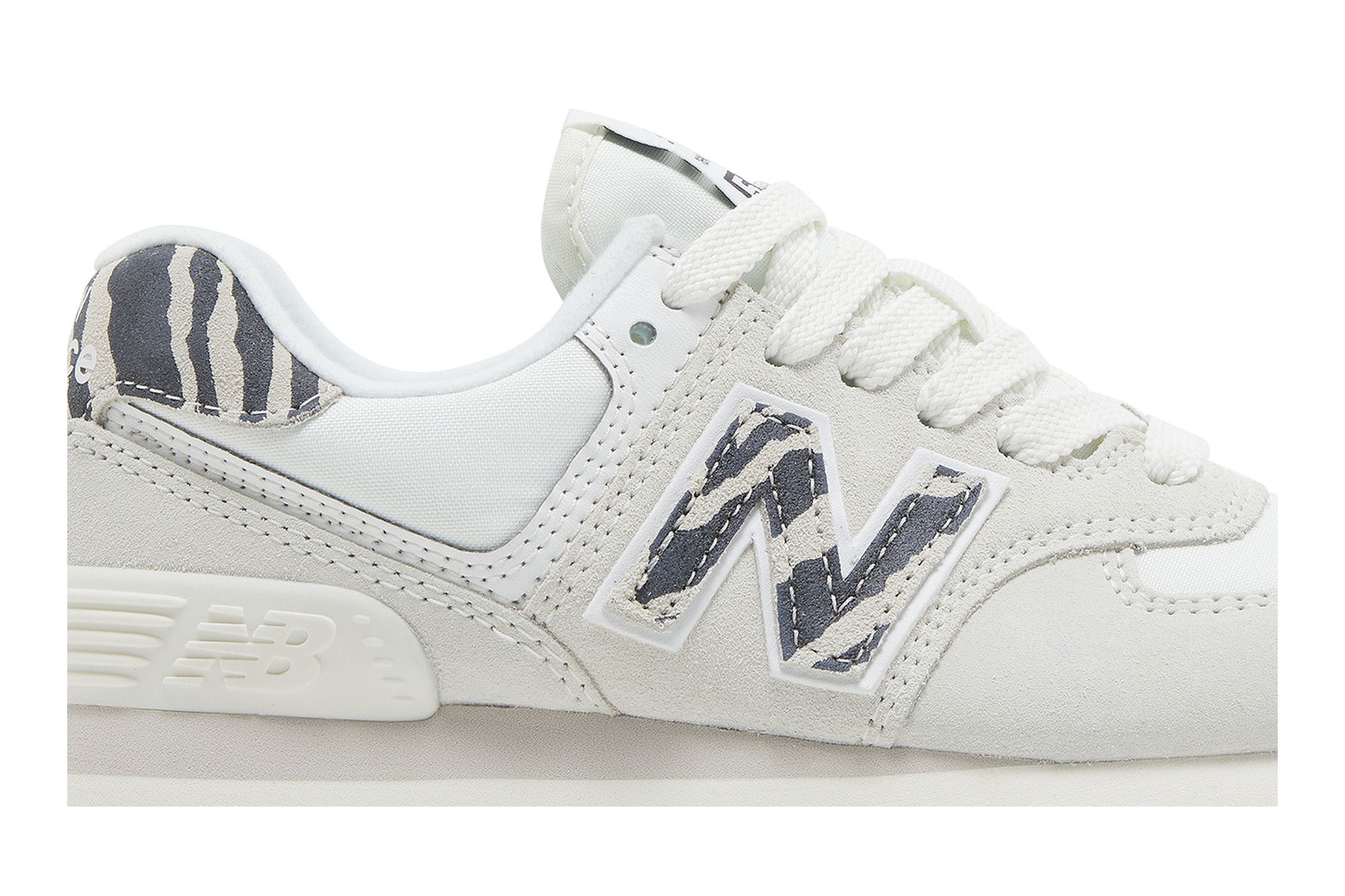 Buy Wmns 574+ 'Sea Salt Animal Print' - WL574ZDD | GOAT