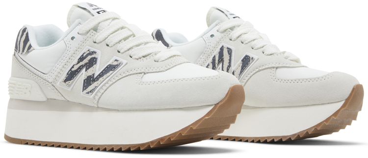 New Balance Wmns 574 Sea Salt Animal Print