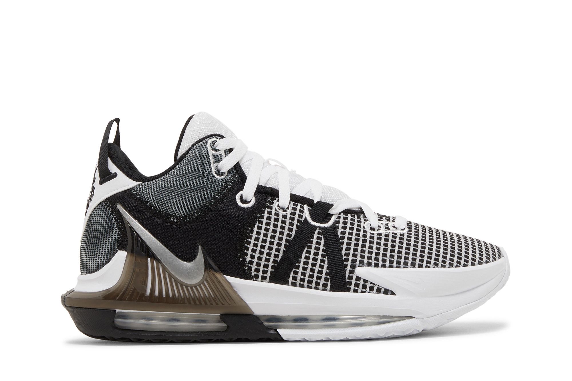 Black clearance white lebrons