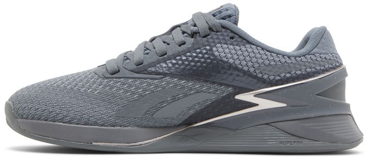 Reebok Wmns Nano X3 Pure Grey Taupe Metallic
