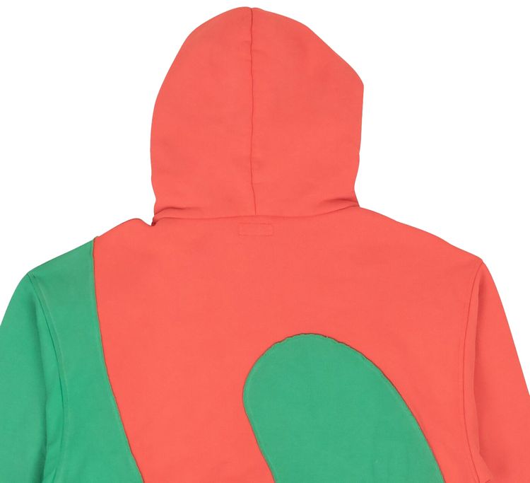 Comme des Garcons x ERL  Swirl Fleece Hoodie Multicolor