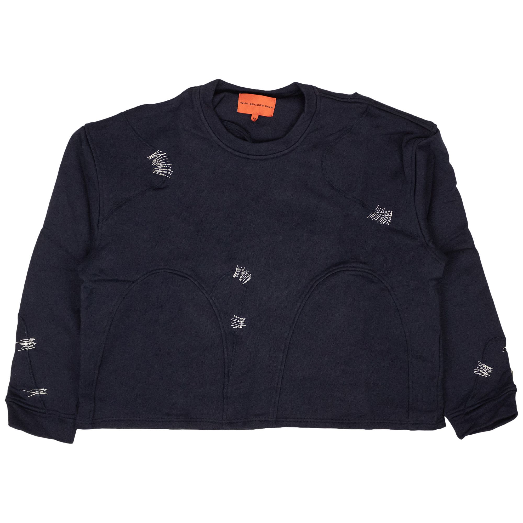 Buy Who Decides War Seal Pullover Crewneck Sweathirt 'Navy' - 2637