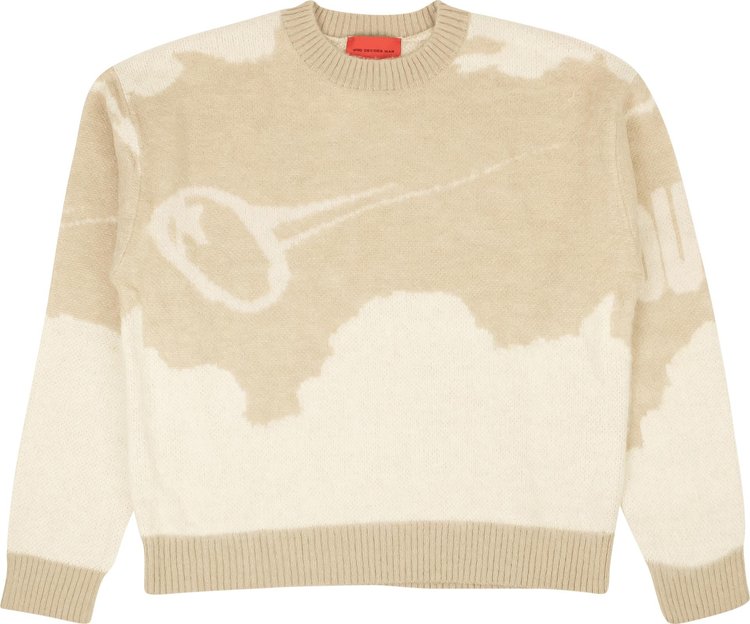 Who Decides War Are You Ready Crewneck Sweater 'Beige' | GOAT