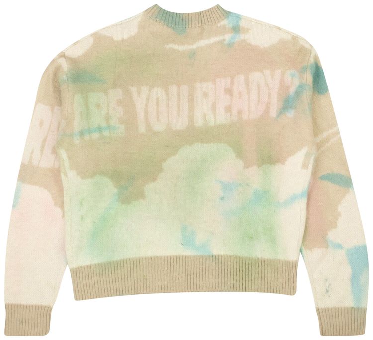 Who Decides War Fusion Dyed Are You Ready Sweater Multicolor