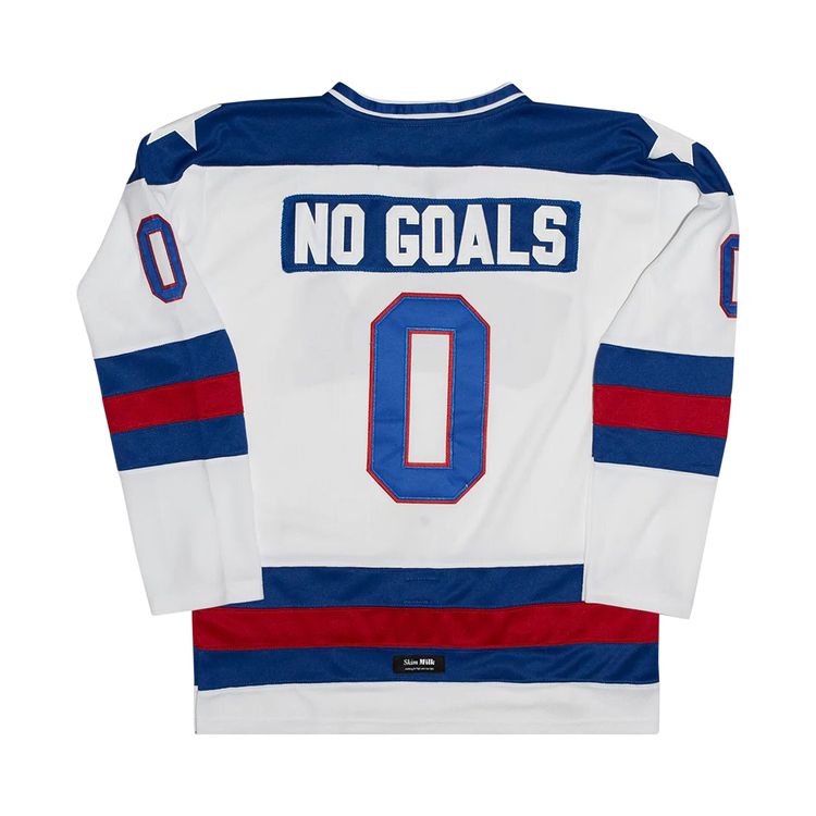 Skim Milk No Goals Jersey White