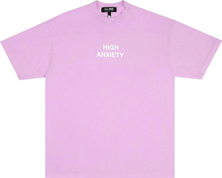 Skim Milk High Anxiety T-Shirt 'Lavender'