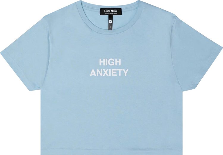 Skim Milk High Anxiety Baby T-Shirt 'Light Blue'