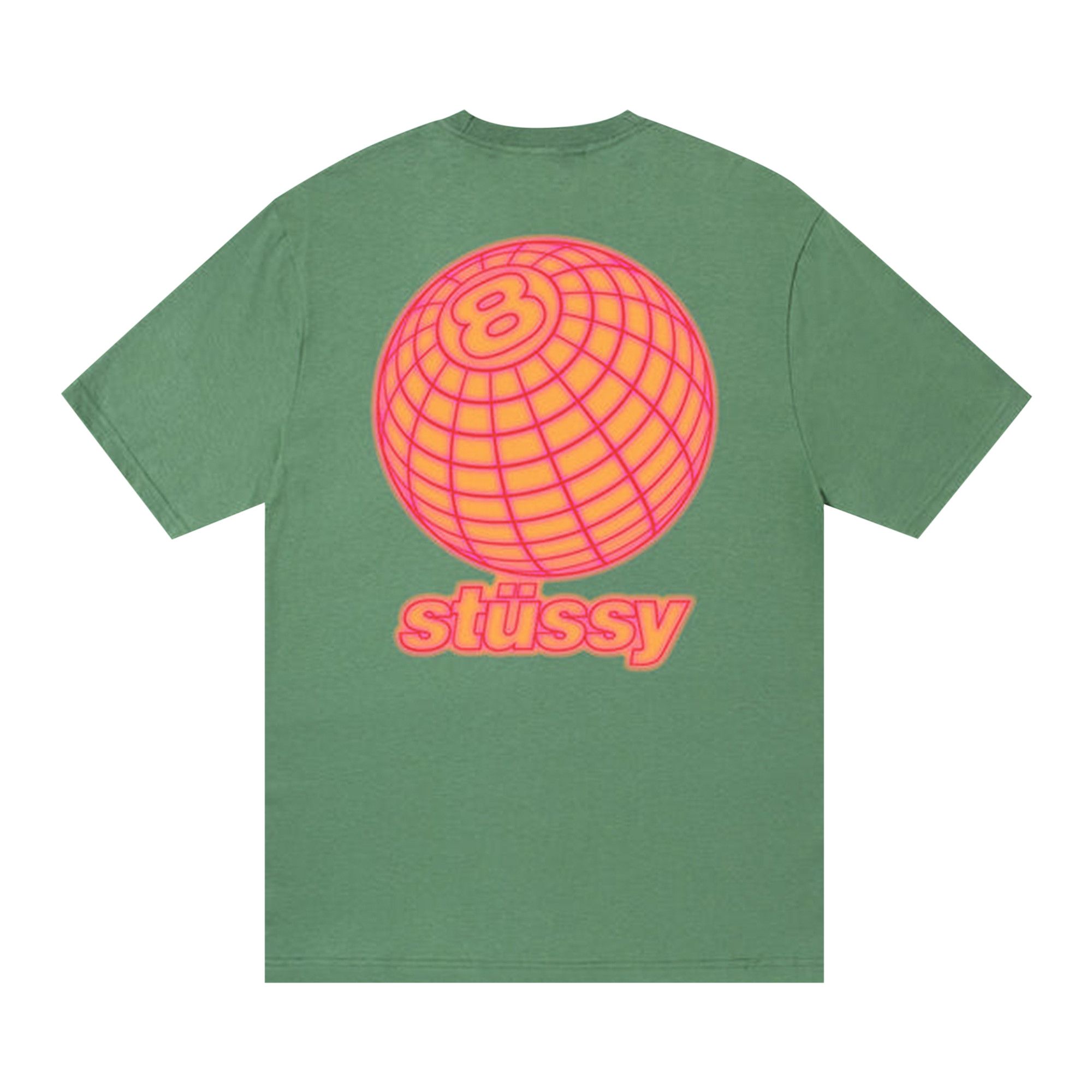 ★韓国の人気★【STUSSY】★8 BALL GRID TE.E★GREEN★ Buy Stussy 8 Ball Grid Tee 'Green' - 1904963 GREE | GOAT