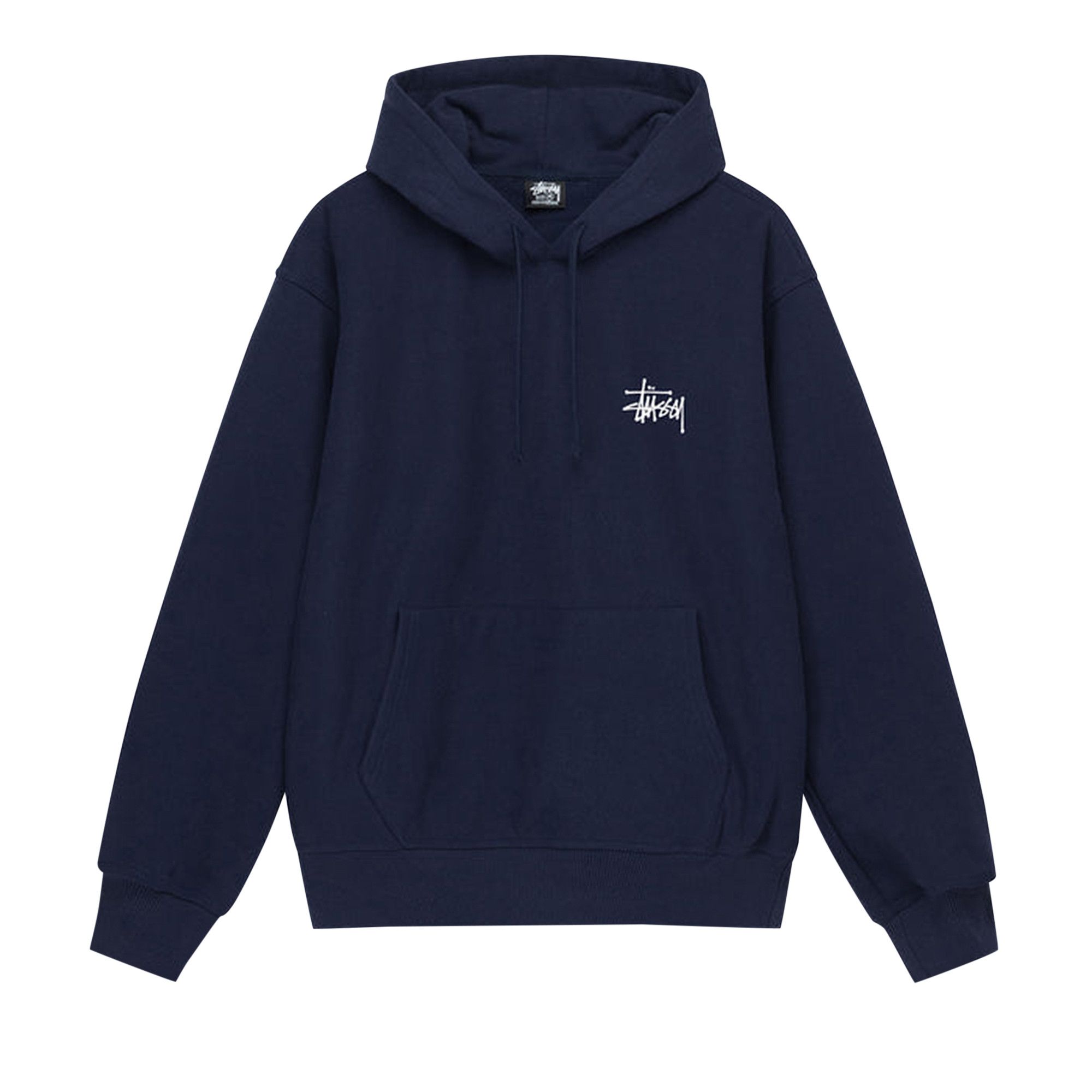Navy blue cheap stussy hoodie