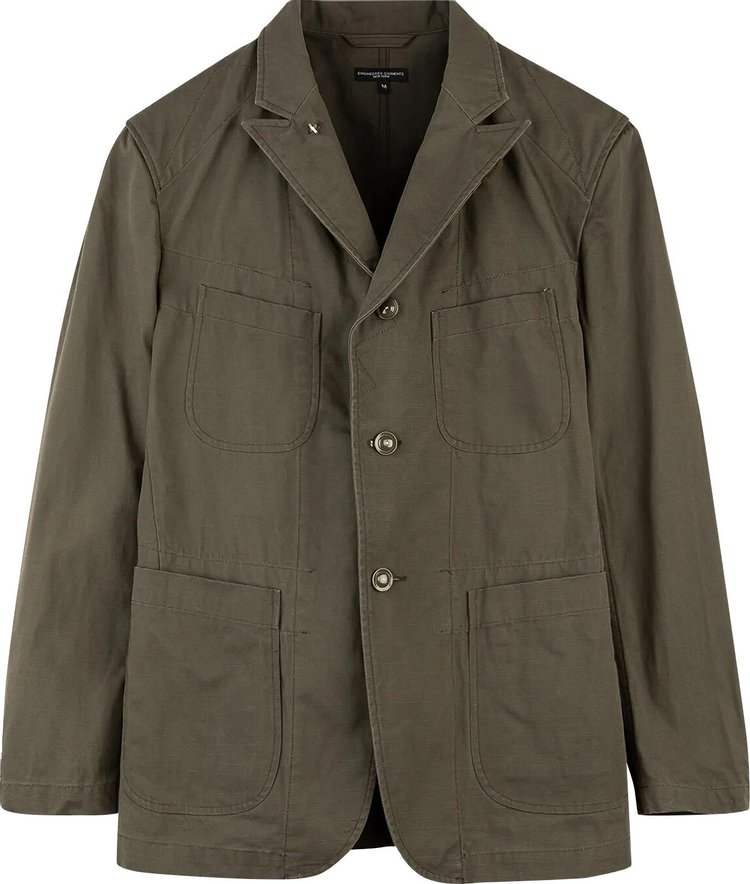 Buy Engineered Garments Heavyweight Ripstop Bedford Jacket 'Olive ...