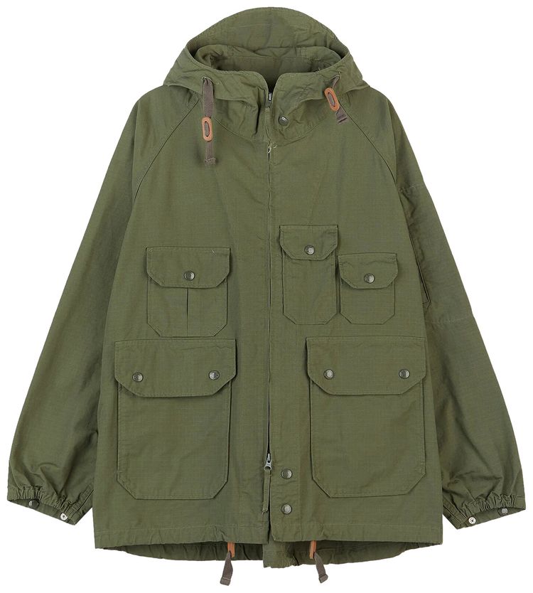 Buy Engineered Garments Ripstop Atlantic Parka 'Olive' - 22S1D010 CT010 ...