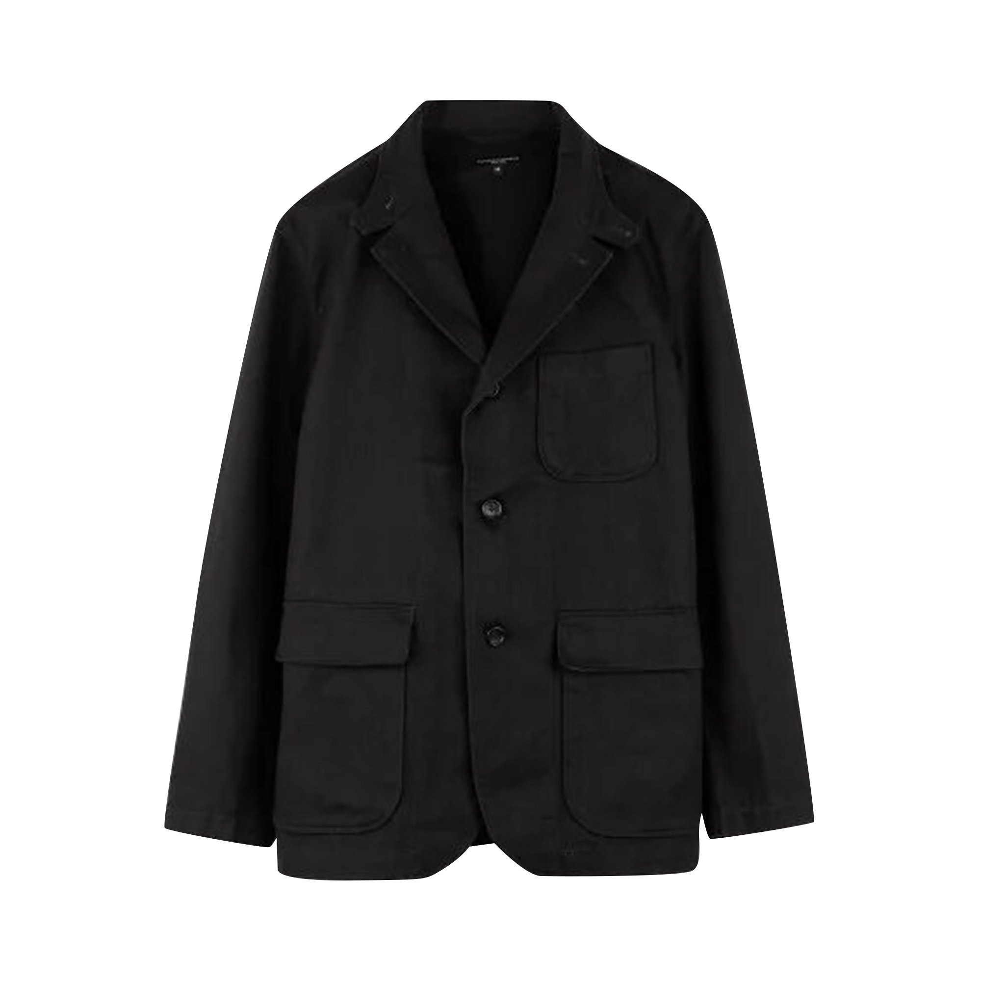 Buy Engineered Garments Twill Loiter Jacket 'Black' - 21F1D001