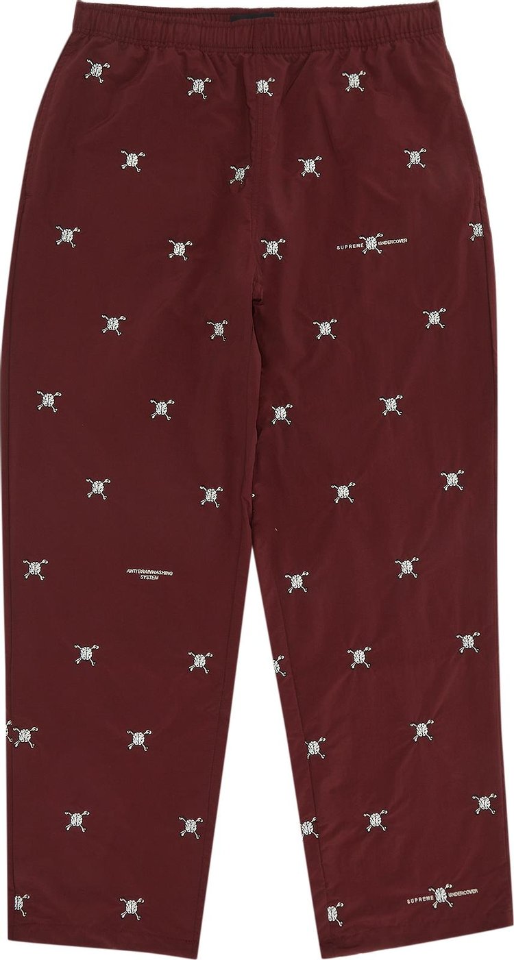 Supreme x UNDERCOVER Track Pant 'Burgundy'