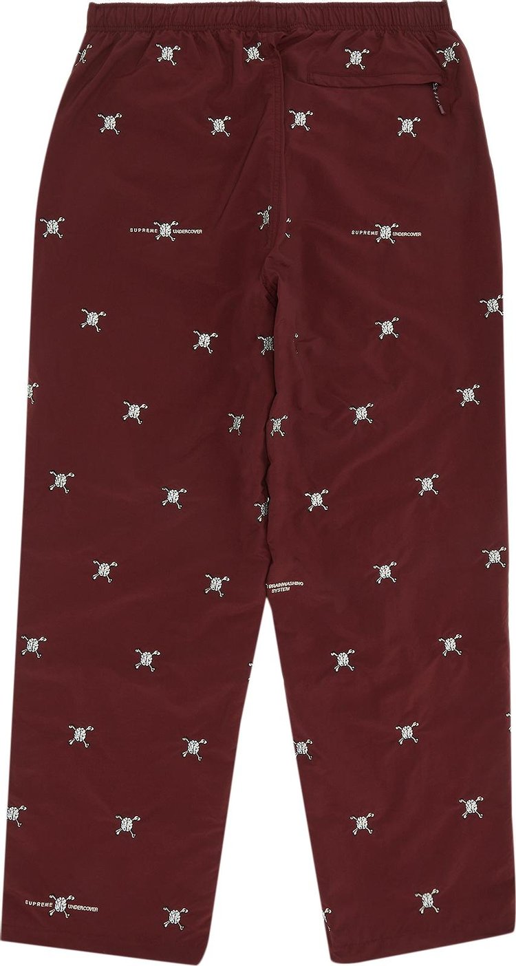 Supreme x UNDERCOVER Track Pant Burgundy