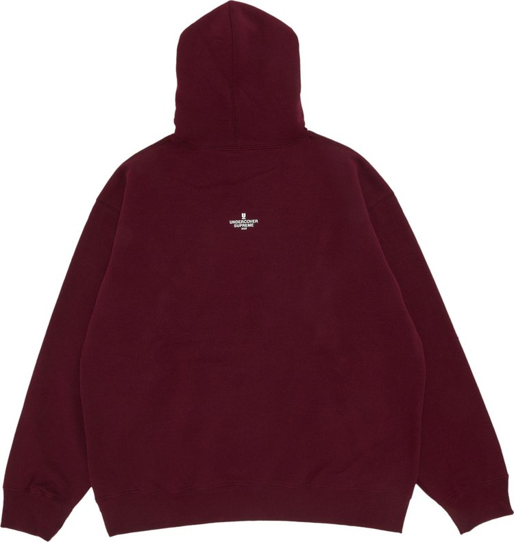 Supreme x UNDERCOVER Anti You Hooded Sweatshirt Burgundy