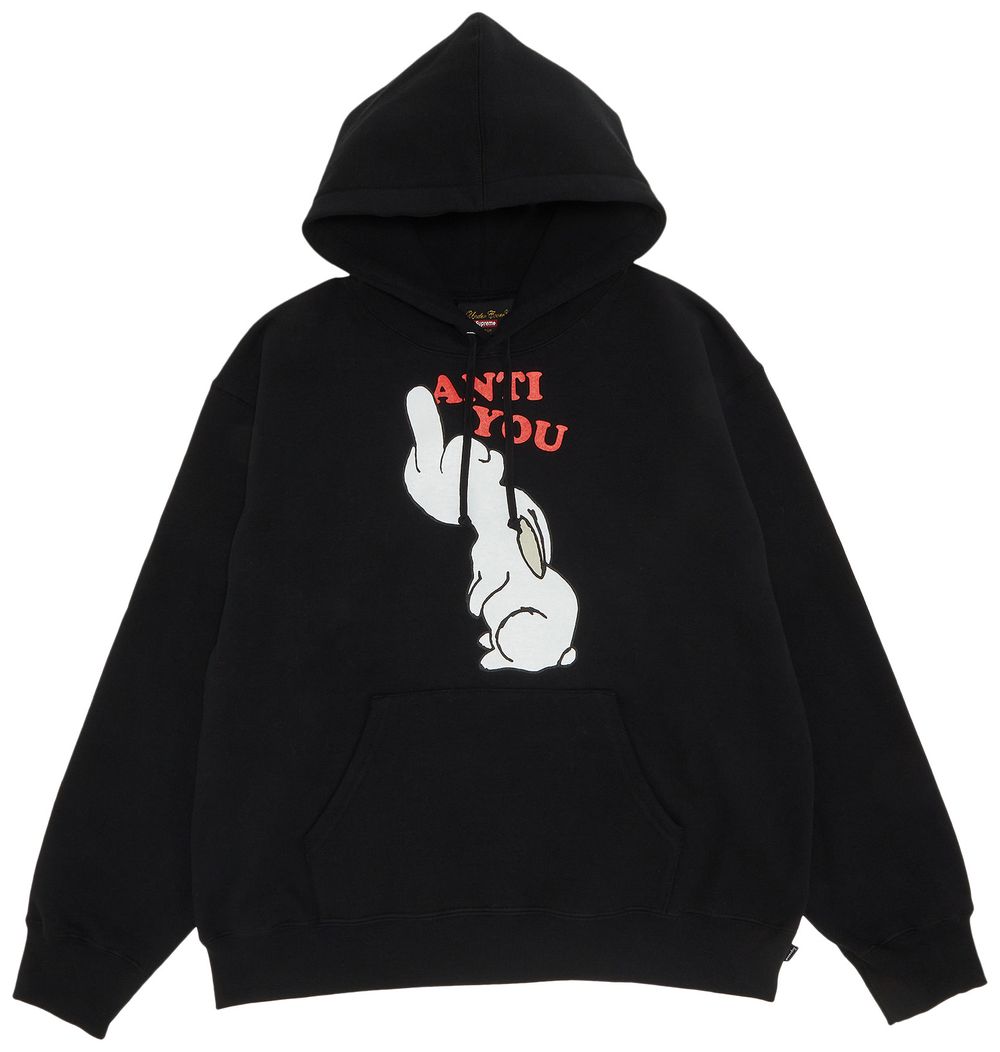 Buy Supreme x UNDERCOVER Anti You Hooded Sweatshirt 'Black' SS23SW37